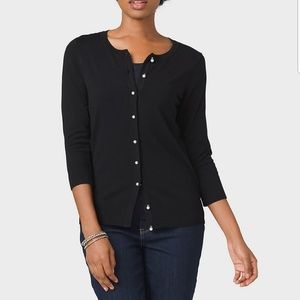 Pearl button cardigan